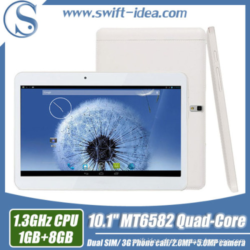 10.1" Mtk Quad Core 3G Tablet PC with Dual SIM Card (PMQ1035T)